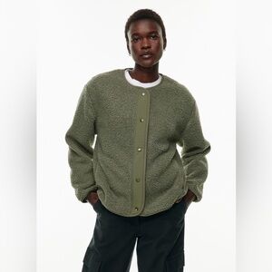 Aritzia Wilfred sherpa liner jacket